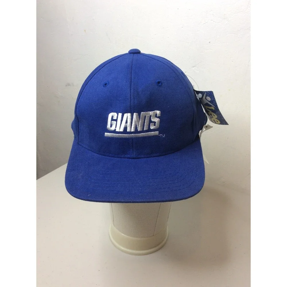 N Y Giants Men's Adjustable Hat - Picture 1 of 5